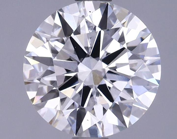 1.69 Carat Round Shaped Ideal Cut VVS2 IGI Certified Lab Grown Diamond
