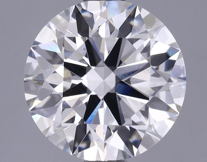 1.93 Carat Round Shaped Ideal Cut VVS2 IGI Certified Lab Grown Diamond