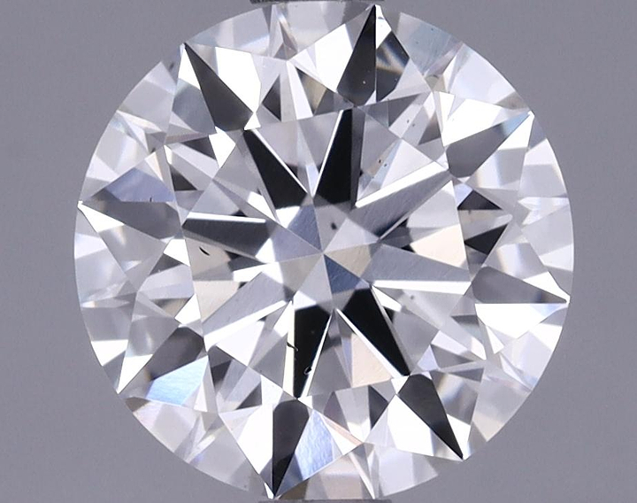 1.68 Carat Round Shaped Ideal Cut VS2 IGI Certified Lab Grown Diamond