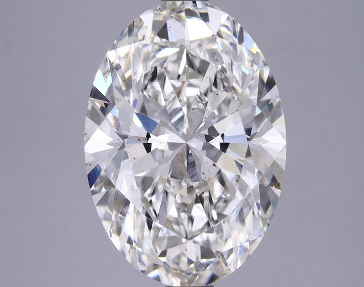 3.74 Carat Oval Shaped Ideal Cut VS2 IGI Certified Lab Grown Diamond