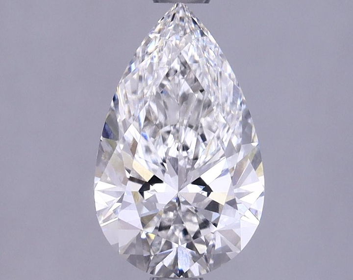 1.42 Carat Pear Shaped Ideal Cut VS1 IGI Certified Lab Grown Diamond
