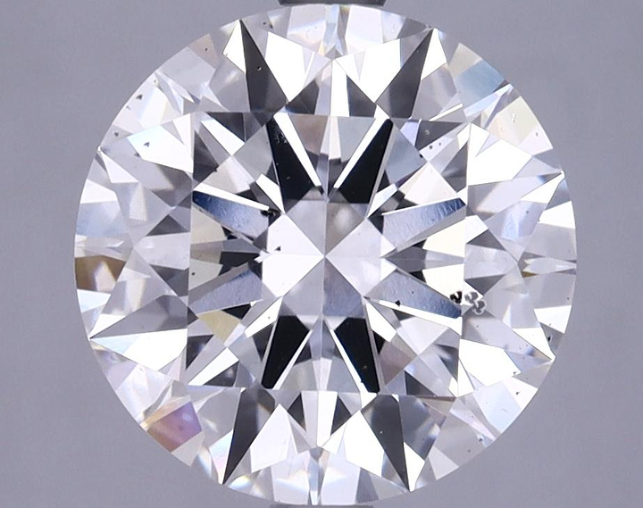 3.54 Carat Round Shaped Ideal Cut SI1 IGI Certified Lab Grown Diamond