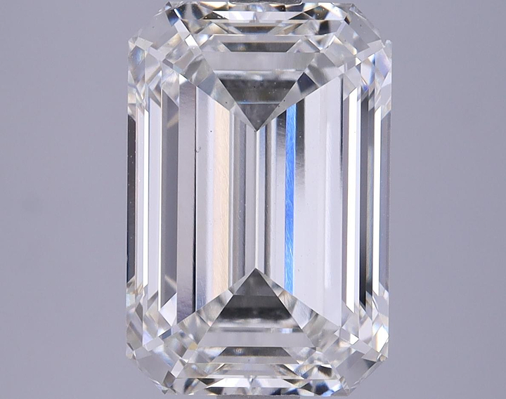 4.31 Carat Emerald Shaped Excellent Cut VS1 IGI Certified Lab Grown Diamond