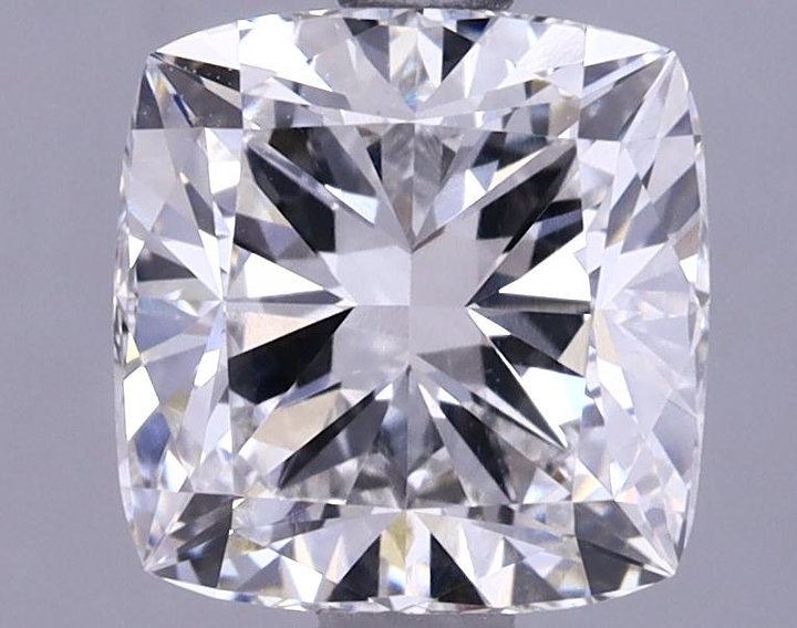 2.01 Carat Cushion Shaped Ideal Cut VVS2 IGI Certified Lab Grown Diamond