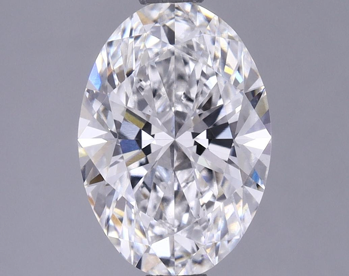 1.63 Carat Oval Shaped Ideal Cut VS1 IGI Certified Lab Grown Diamond