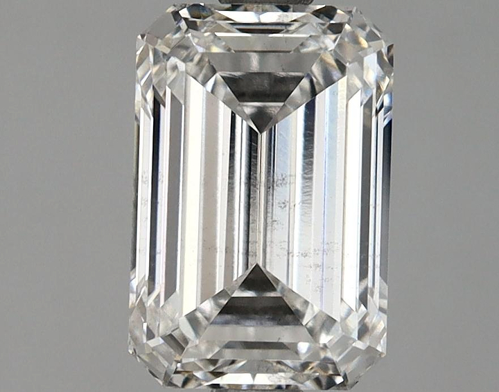 1.97 Carat Emerald Shaped Excellent Cut SI1 IGI Certified Lab Grown Diamond