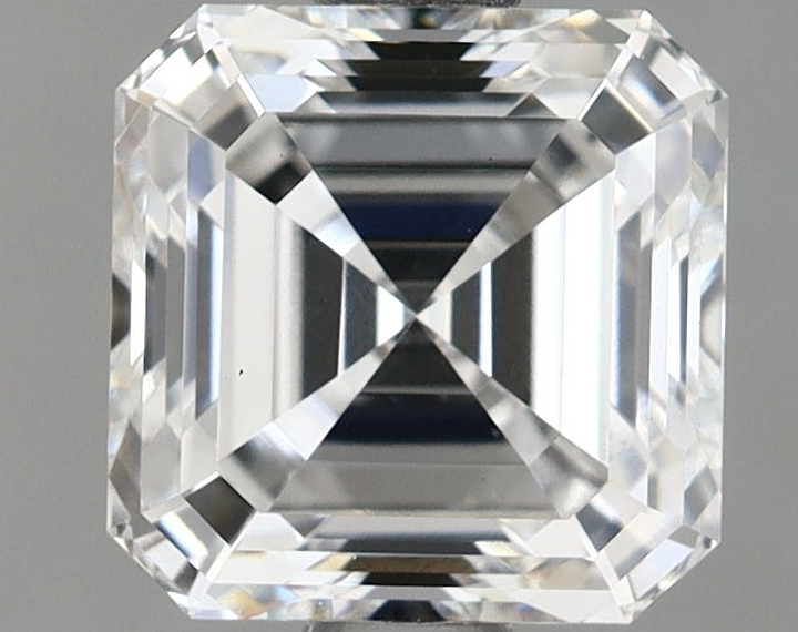 1.36 Carat Asscher Shaped Excellent Cut VS1 IGI Certified Lab Grown Diamond
