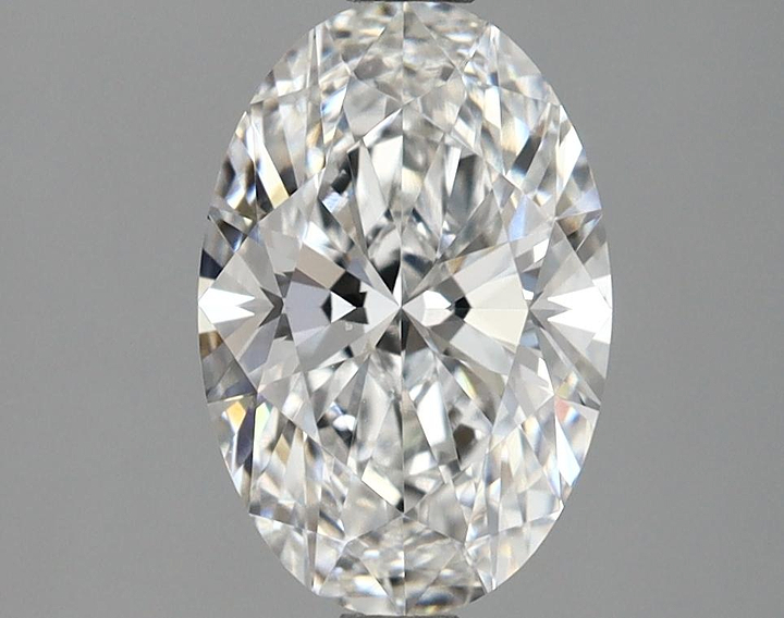 1.69 Carat Oval Shaped Excellent Cut VVS2 IGI Certified Lab Grown Diamond