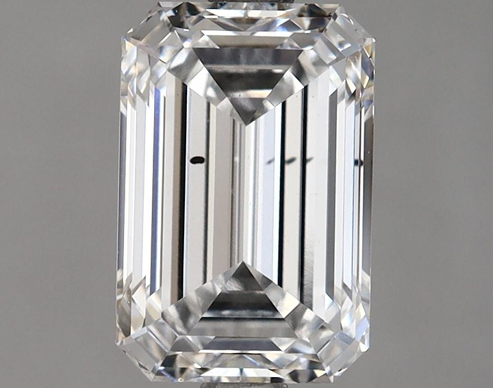 2.31 Carat Emerald Shaped Excellent Cut VS2 IGI Certified Lab Grown Diamond