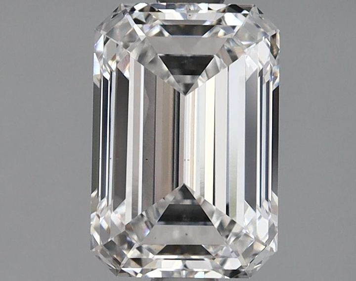 1.87 Carat Emerald Shaped Ideal Cut VS1 IGI Certified Lab Grown Diamond