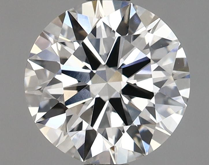 1.43 Carat Round Shaped Ideal Cut VVS2 IGI Certified Lab Grown Diamond