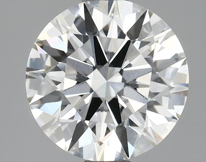 1.67 Carat Round Shaped Ideal Cut VVS2 IGI Certified Lab Grown Diamond