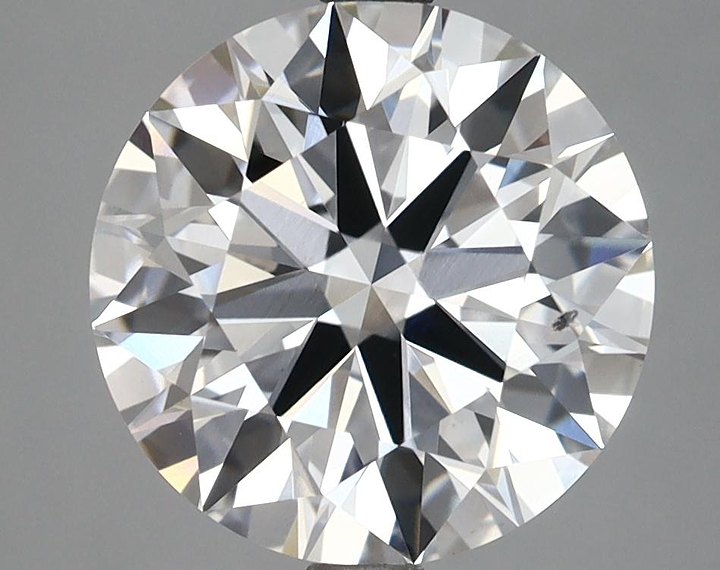 4.05 Carat Round Shaped Ideal Cut SI1 IGI Certified Lab Grown Diamond