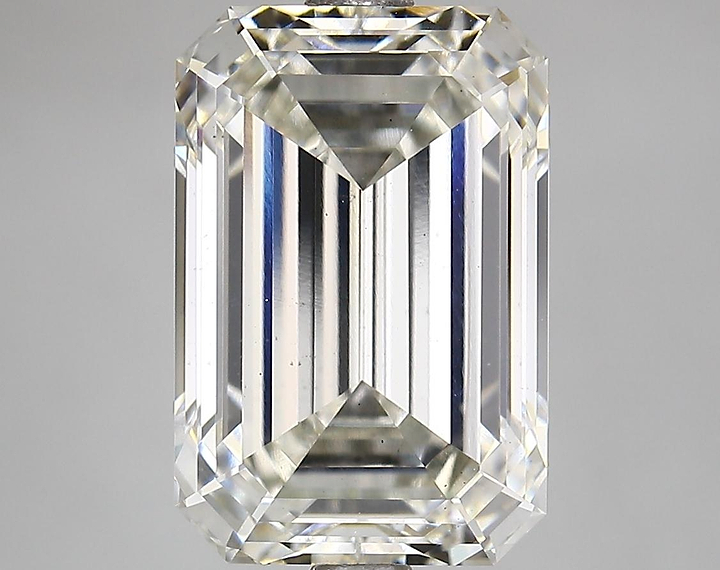 4.86 Carat Emerald Shaped Excellent Cut VS2 IGI Certified Lab Grown Diamond