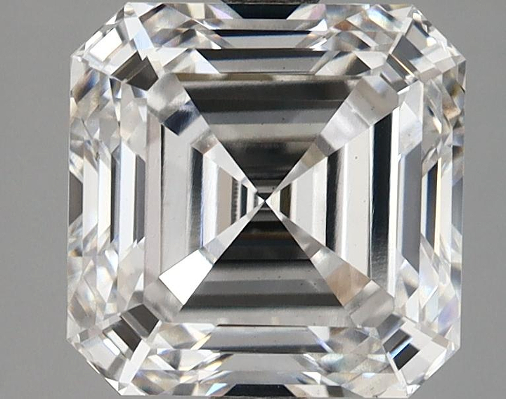 3.31 Carat Asscher Shaped Excellent Cut VS1 IGI Certified Lab Grown Diamond
