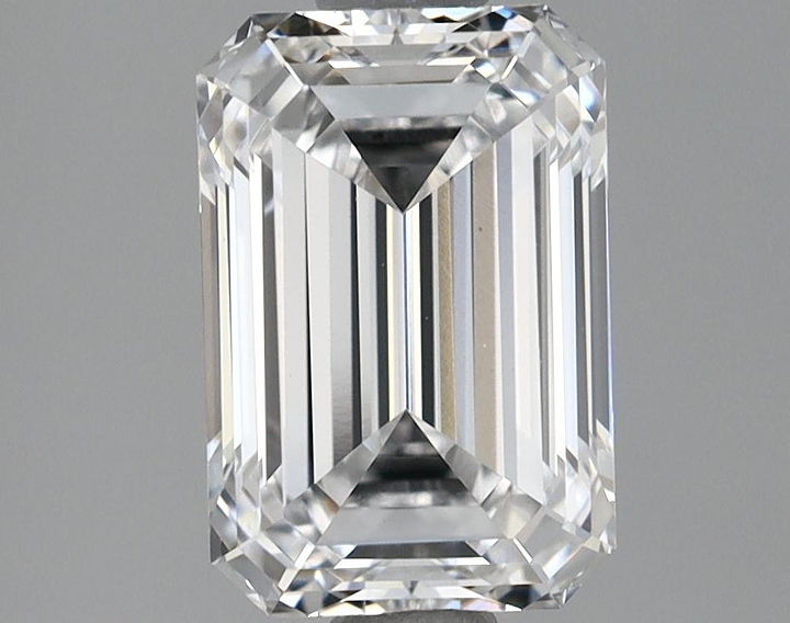 1.69 Carat Emerald Shaped Ideal Cut VS1 IGI Certified Lab Grown Diamond