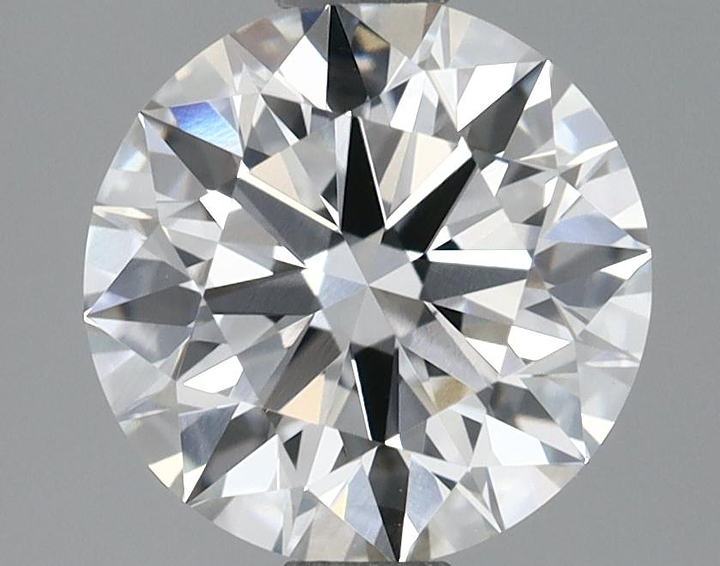 1.66 Carat Round Shaped Ideal Cut VVS2 IGI Certified Lab Grown Diamond