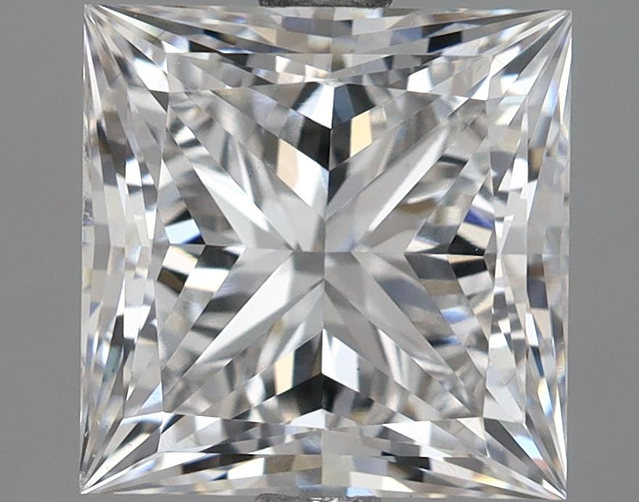 2.9 Carat Princess Shaped Ideal Cut VS1 IGI Certified Lab Grown Diamond