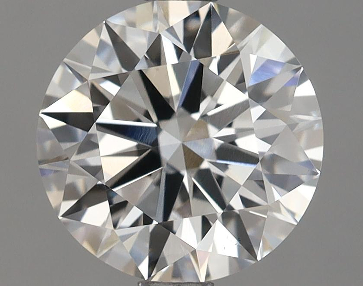 1.67 Carat Round Shaped Ideal Cut VVS2 IGI Certified Lab Grown Diamond