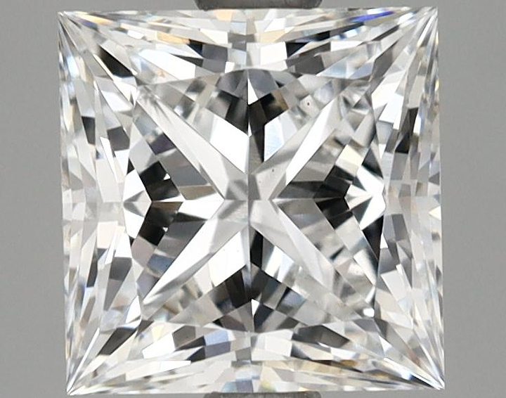 1.95 Carat Princess Shaped Ideal Cut VS1 GIA Certified Lab Grown Diamond
