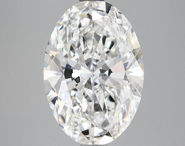 3.52 Carat Oval Shaped Ideal Cut VS2 GIA Certified Lab Grown Diamond
