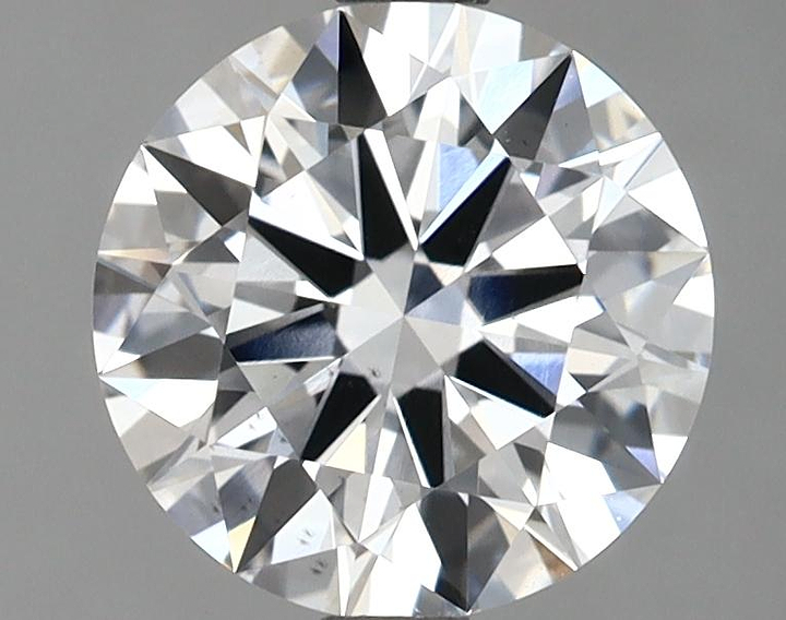 2.1 Carat Round Shaped Excellent Cut SI1 GIA Certified Lab Grown Diamond