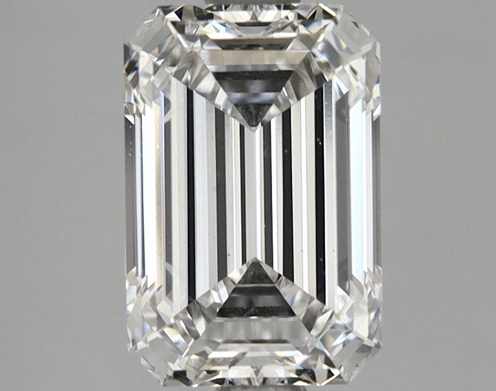 2.11 Carat Emerald Shaped Excellent Cut VS1 GIA Certified Lab Grown Diamond