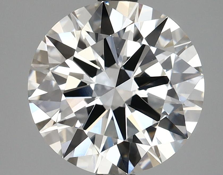 2.64 Carat Round Shaped Excellent Cut VVS2 GIA Certified Lab Grown Diamond