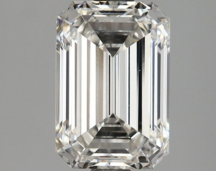2.09 Carat Emerald Shaped Ideal Cut VVS2 GIA Certified Lab Grown Diamond