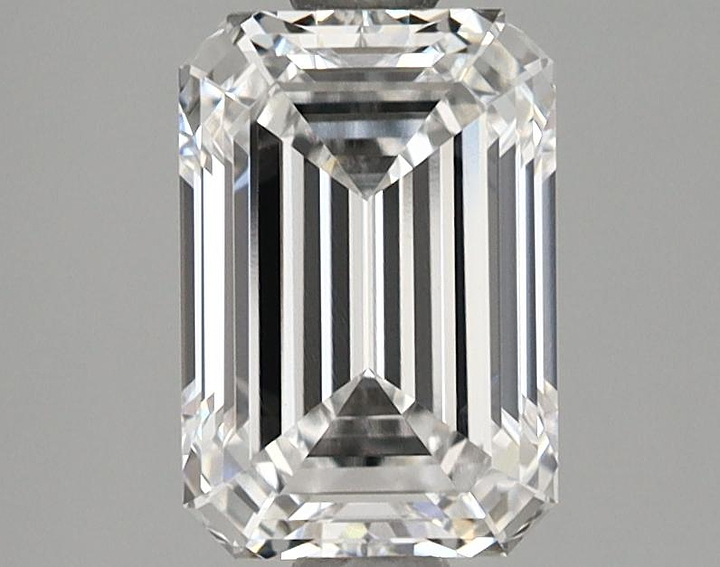 1.69 Carat Emerald Shaped Ideal Cut VVS2 GIA Certified Lab Grown Diamond
