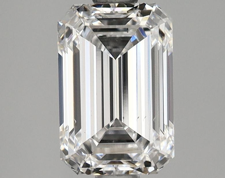 1.58 Carat Emerald Shaped Very Good Cut VS2 GIA Certified Lab Grown Diamond