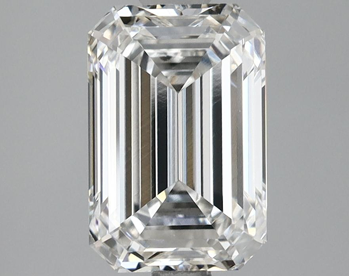 2.03 Carat Emerald Shaped Excellent Cut VVS2 GIA Certified Lab Grown Diamond