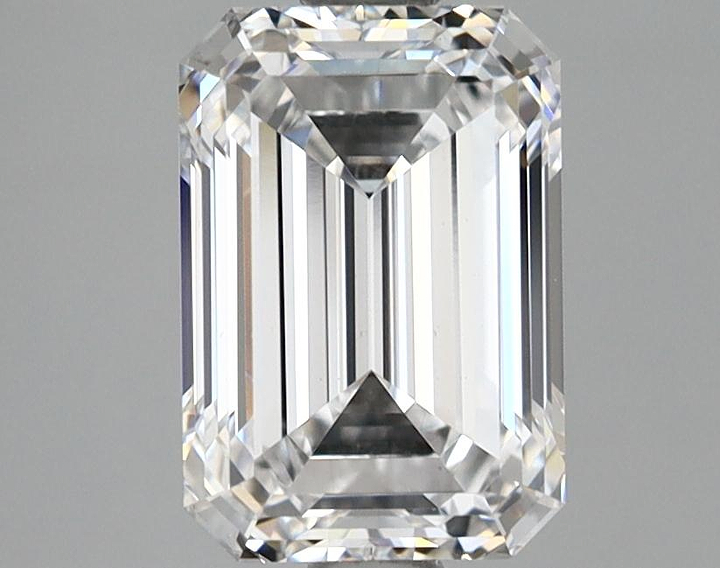 2.02 Carat Emerald Shaped Ideal Cut VS2 GIA Certified Lab Grown Diamond