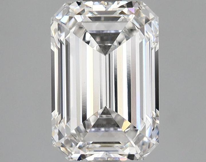 2.11 Carat Emerald Shaped Ideal Cut VS1 GIA Certified Lab Grown Diamond