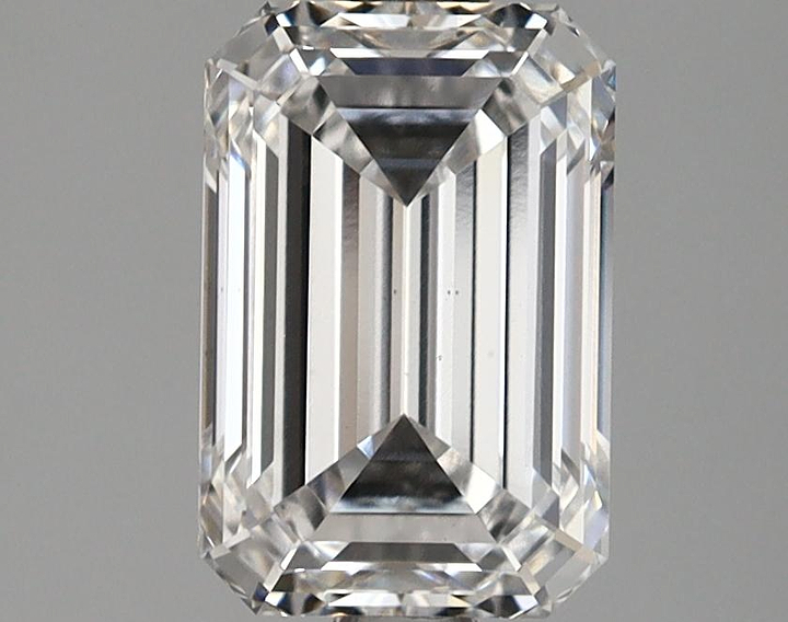 2.11 Carat Emerald Shaped Excellent Cut VS2 GIA Certified Lab Grown Diamond