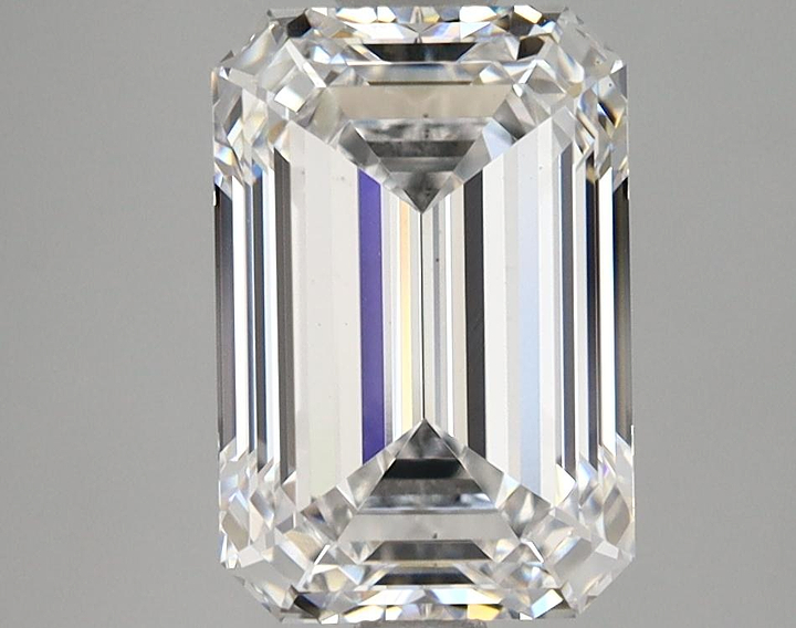 3.04 Carat Emerald Shaped Ideal Cut VS1 GIA Certified Lab Grown Diamond
