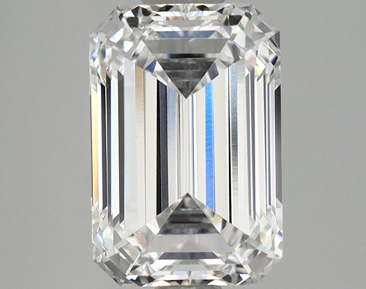 2.13 Carat Emerald Shaped Ideal Cut VS1 GIA Certified Lab Grown Diamond