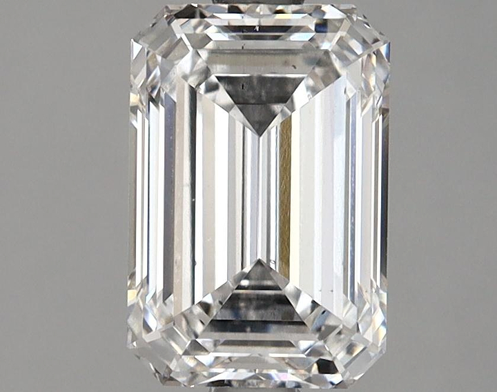2.11 Carat Emerald Shaped Ideal Cut VS2 IGI Certified Lab Grown Diamond