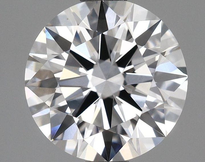 1.45 Carat Round Shaped Ideal Cut VVS2 IGI Certified Lab Grown Diamond