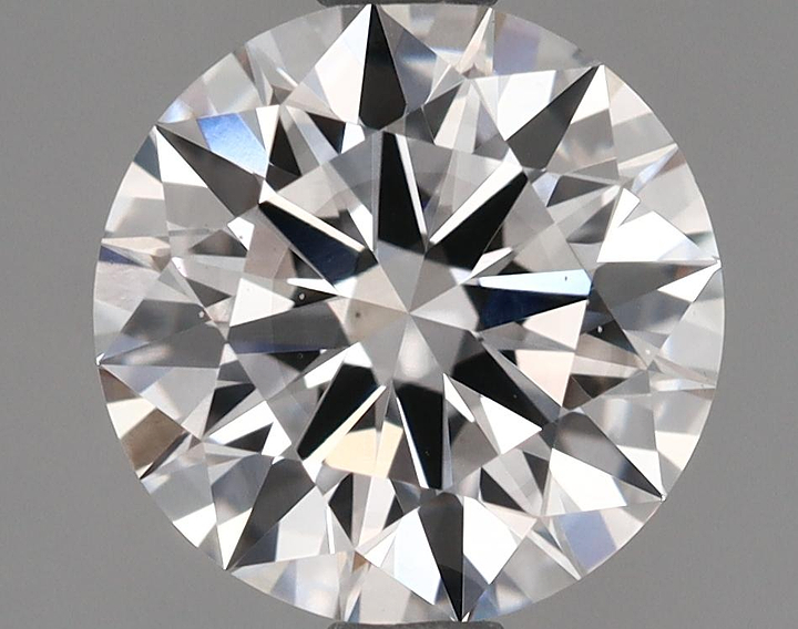 1.69 Carat Round Shaped Ideal Cut SI1 IGI Certified Lab Grown Diamond