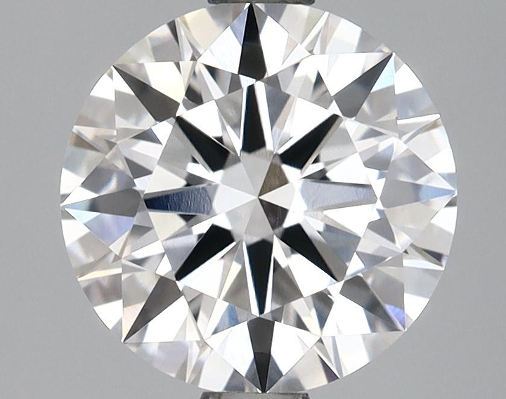 1.69 Carat Round Shaped Ideal Cut VVS2 IGI Certified Lab Grown Diamond