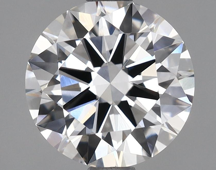 1.69 Carat Round Shaped Ideal Cut VVS2 IGI Certified Lab Grown Diamond