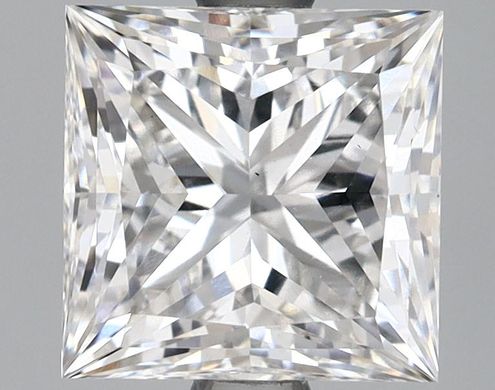 1.94 Carat Princess Shaped Ideal Cut VS1 IGI Certified Lab Grown Diamond