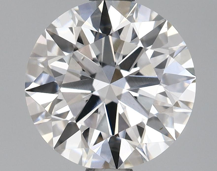 1.67 Carat Round Shaped Ideal Cut VVS2 IGI Certified Lab Grown Diamond