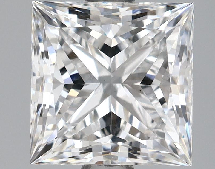 1.81 Carat Princess Shaped Very Good Cut VS1 IGI Certified Lab Grown Diamond