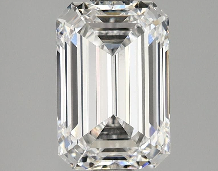 1.56 Carat Emerald Shaped Very Good Cut VVS2 GIA Certified Lab Grown Diamond