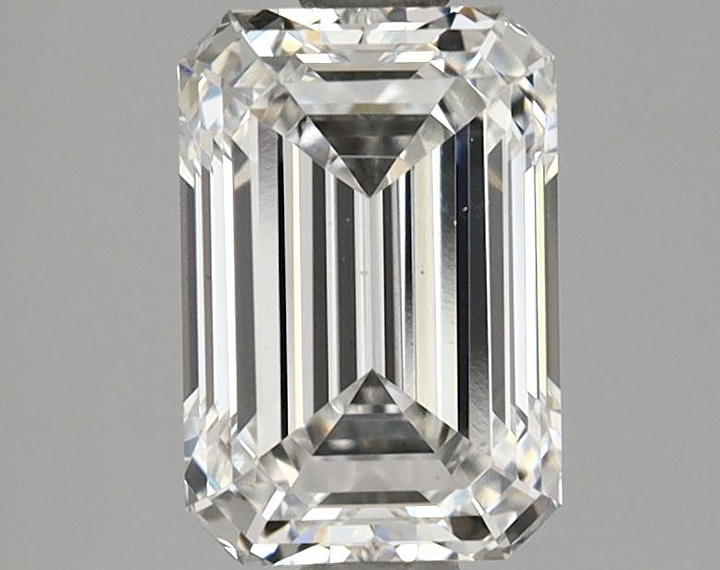 1.68 Carat Emerald Shaped Very Good Cut VS1 GIA Certified Lab Grown Diamond