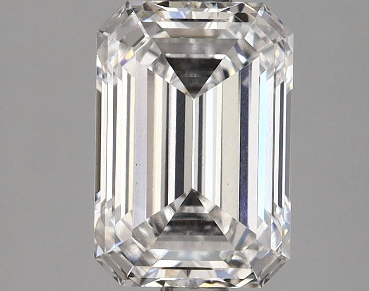 2.17 Carat Emerald Shaped Very Good Cut SI1 GIA Certified Lab Grown Diamond