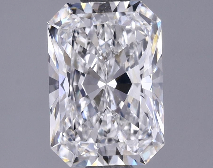 1.06 Carat Radiant Shaped Ideal Cut VS1 GIA Certified Lab Grown Diamond
