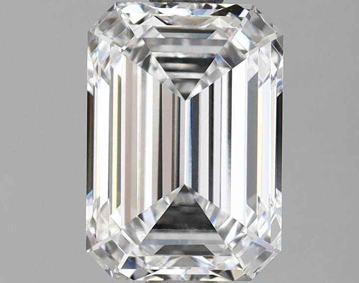 1.62 Carat Emerald Shaped Very Good Cut VVS2 GIA Certified Lab Grown Diamond